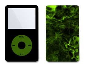 Greenoglobin Design iPod classic 80GB/ 120GB Protector Skin Decal Sticker