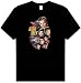 Star Trek THE CLASSIC CREW Retro Classic Adult Black T-shirt