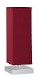Trio-Leuchten 5914011-10 Tischleuchte Touch ME 1xE14 max. 60W Nickel matt Stoffschirm Rot