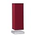 Trio-Leuchten 5914011-10 Tischleuchte Touch ME 1xE14 max. 60W Nickel matt Stoffschirm Rot