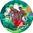 Custom Photo Plate - Little Mermaid Photo Plate - Customize Your Little Mermaid Plate With Your Favorite Photo