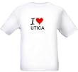 I LOVE UTICA - City-series - White T-shirt