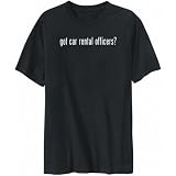 T-Shirt Mens Black ' Got Car Rental Officers? ' Occupations'