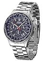 DETOMASO Herrenuhr FIRENZE Chronograph Edelstahl SM1624C-BL