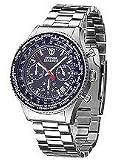 Produkt-Bild: DETOMASO Herrenuhr FIRENZE Chronograph Edelstahl SM1624C-BL
