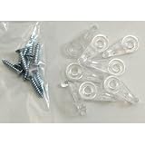 3/16 Inch Clear Panel Clip