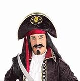 Deluxe Velvet Pirate Costume Hat