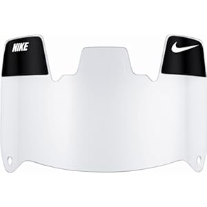 Nike Gridiron Eye Shield with Decals (Clear/White/Black)