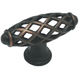 Cosmas 1749ORB Oil Rubbed Bronze Cabinet Hardware Birdcage Knob