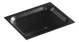 KOHLER K-6589-U-7 Northland Undercounter Entertainment Sink, Black Black