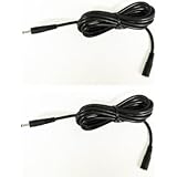 Universal Extension Cable 10FT compatible for indoor IP Camera Foscam FI8918W FI8910W FI8916W Power Ac Adapter 10ft 2-Pack Black