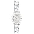 swatch Women's SFK300G Quartz Stainless Steel Silver Casual Watch