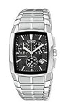 Citizen Eco-Drive Chronograph Steel Bracelet Black Dial Men's watch #AT2000-54E