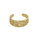 Toe Ring 14k Gold Plated with Adjustable Design
