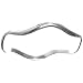 Sterling Silver Curved Bangle Bracelet - Artisan Handcrafted in Mexico