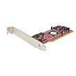 StarTech.com 4 Port PCI SATA RAID Controller Adapter Card PCISATA4R1