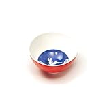 月物語　フリーボウル赤 【和皿・洋皿 有田焼】 【5個組】