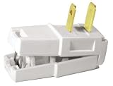 : Leviton Super Angle Plug (C22-00321-00W)