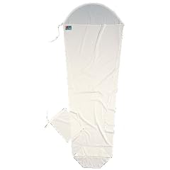 Cocoon Innenschlafsack, Baumwolle,MummyLiner, 241 x 90/56 cm off white