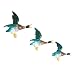 Traditional Wall-Hanging Flying Ducks