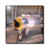 F86 Sabre - 12 Inch Glass Tile