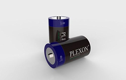 PLEXON® Premium Alkiline Batteries (D batteries, Pack of 10)