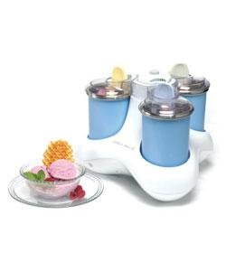 Euro Pro Triple Canister Ice Cream Maker (Refurbished)
