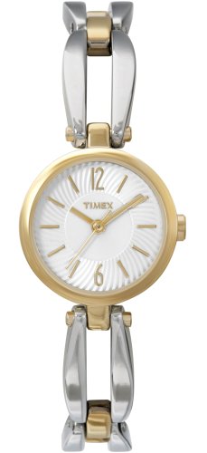 Timex Damen-Armbanduhr XS Analog Messing T2M730