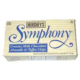 Hershey Symphony Almond Toffee Chocolate Bars