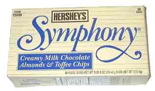 Hershey Symphony Almond Toffee Chocolate Bars by Buy Candy Wholesale
