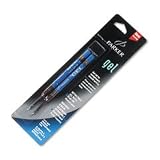 Refill for Gel Ink Roller Ball Pens, Medium, Blue Ink, 2/Pack