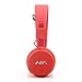 GranVela® X2 Over-Ear Foldable Bluetooth Headphones, 5 in 1 Stereo Wireless Hands-free Earphone for Kids, with Mic and MicroSD Card Player, Radio, AUX for iPhone, Samsung and More - Red