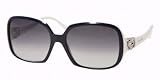 BVLGARI BV 8020 B 896 8G DARK BLUE WHITE GRAY GRADIENT RHINESTONES PLASTIC SUNGLASSES