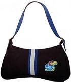 Kansas Jayhawks Denim Shoulder Clutch