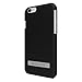 Seidio SURFACE with Metal Kickstand Case & Belt-Clip Holster for iPhone 6 ONLY [Slim Case] - Retail Packaging - Black