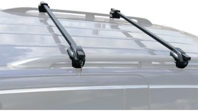 BRIGHTLINES Steel Roof Racks Cross Bars with Locks for 2003-2014 Volvo Xc90