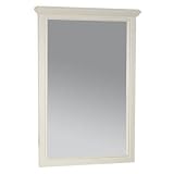 American Bath Factory W3-2535-WH-3-NA Le Chateau Vertical Mirror in Weathered White