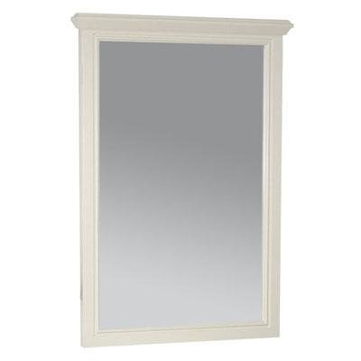 American Bath Factory W3-2535-WH-3-NA Le Chateau Vertical Mirror in Weathered White