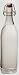 Square Swing Top Clear Italian Glass Bottle 34 Ounce (Approx) Capacity