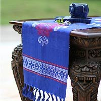 Cotton table runner, 