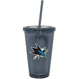 NHL San Jose Sharks Sip n Go Tumbler (16-Ounce)
