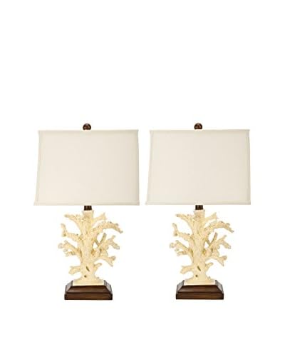 Safavieh Set Lampada Da Tavolo 2 Pz. Austin
