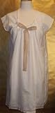 Kiyomi White Cotton Night Dress - Size S, M, L