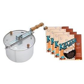 Whirley-Pop 25008A Stovetop Popper w/Kettle Corn
