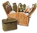 Somerset Basket Service for 2 - Sage Green