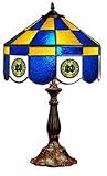 Notre Dame Fighting Irish MVP 14" Executive Stained Glass Table Lamp