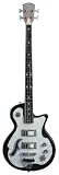 Belvedere Deluxe Bass B&W Guitar by DiPinto