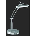 LED Tischleuchte h�henverstellbar Ausf�hrung: Nickel Matt