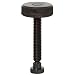 TE-CO 31322L Knurled Knob Swivel Screw Clamp With Large Pad Black Oxide, 1/4-20 Thread x 2-8/89" Lg (2-Pack)
