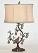 Folk Art Pear Tree Table Lamp